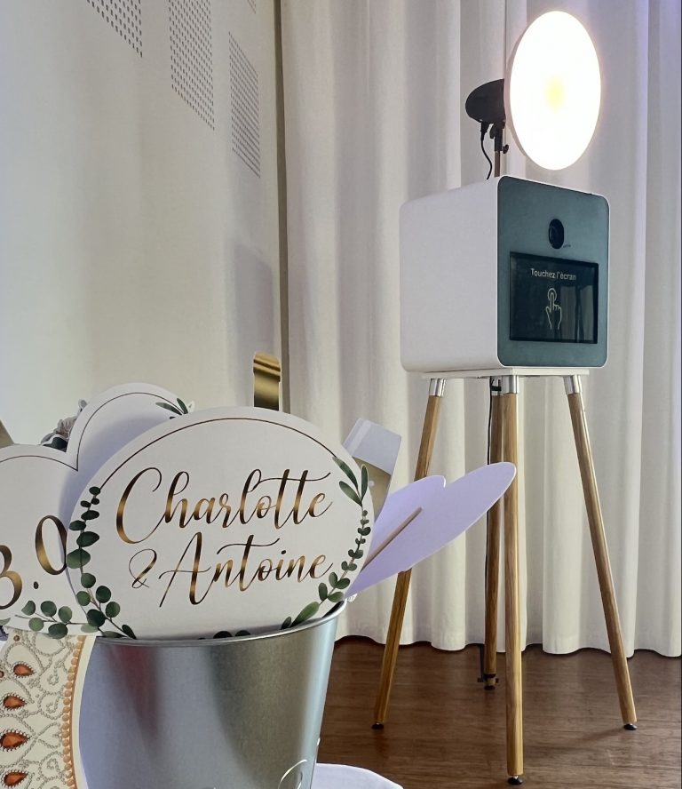 borne photo / smooth / mariage / prise de photo / animation
